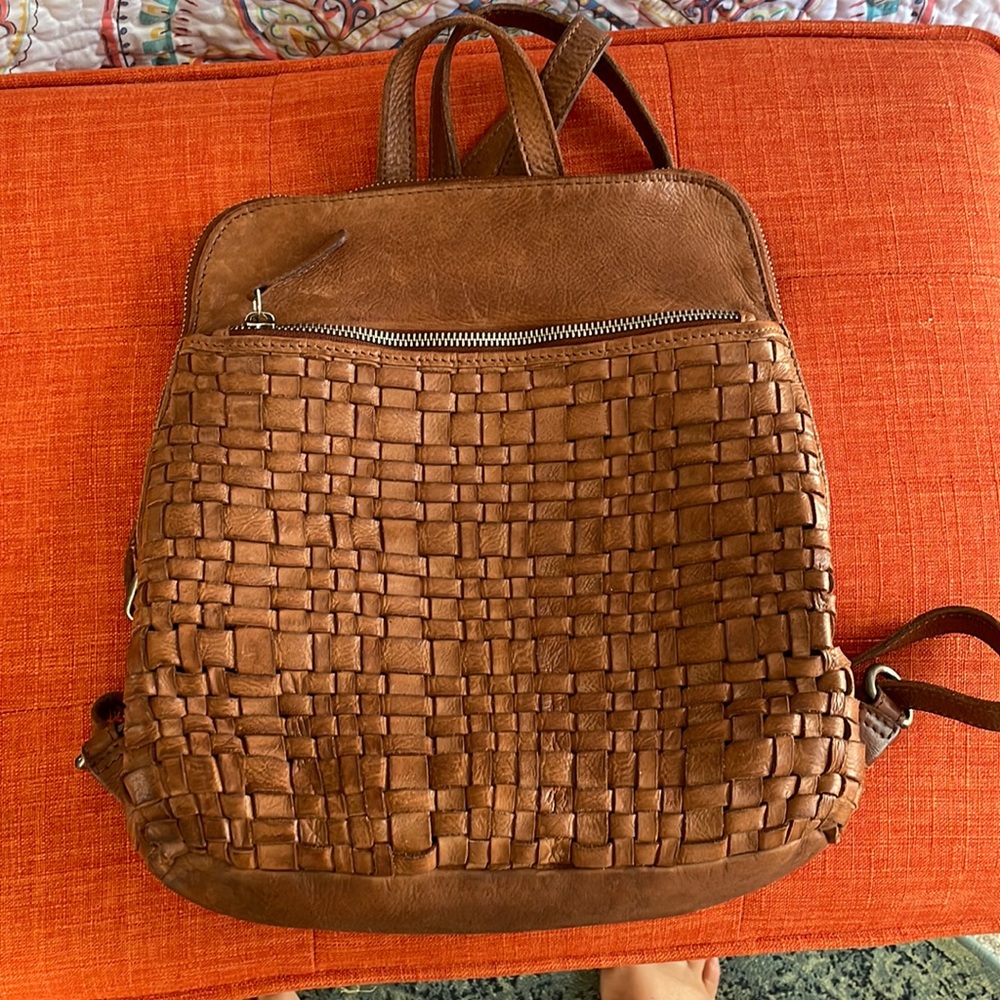 ViLensa Leather Backpack Handbag